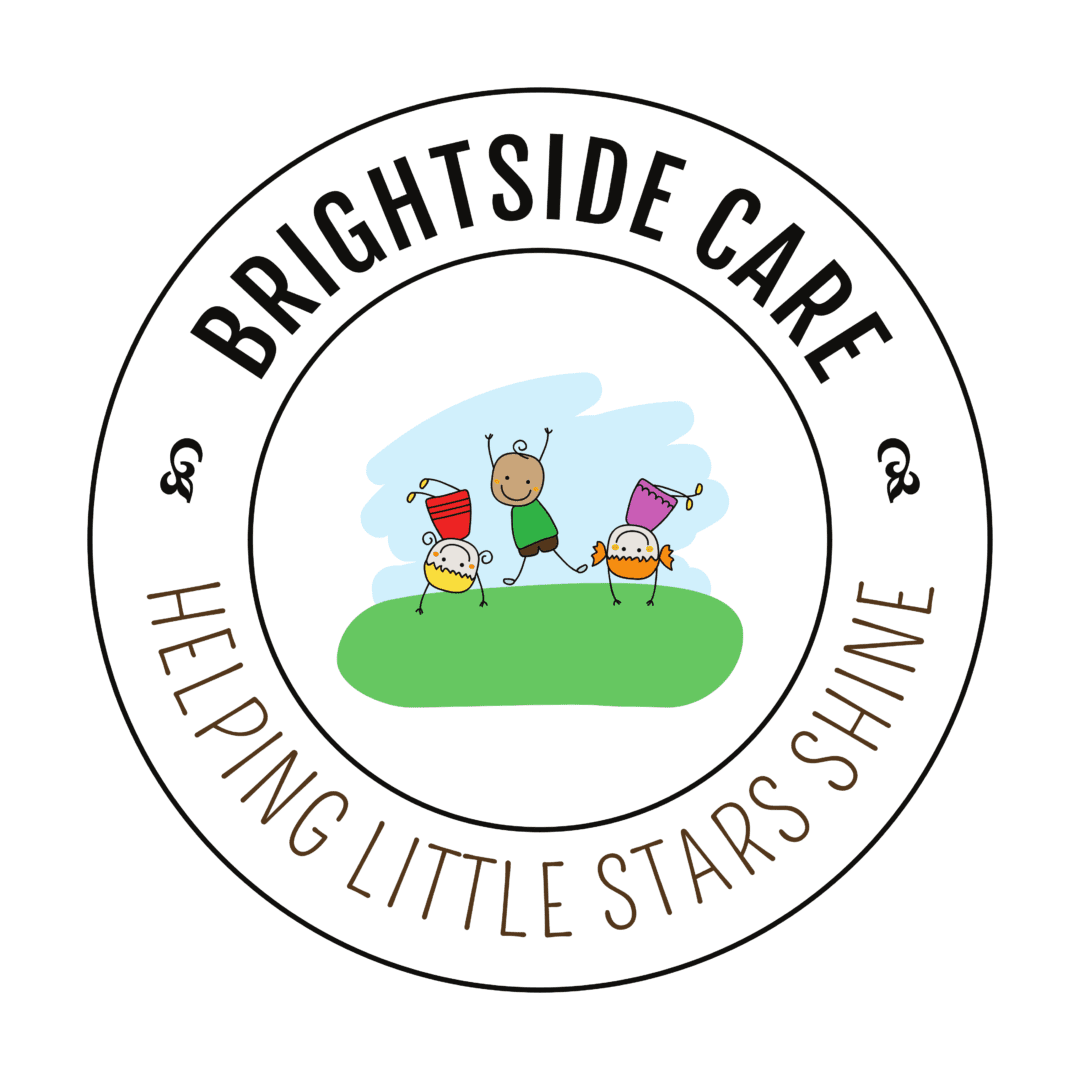 A logo of brightside care